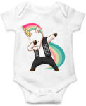 printfashion Punk unikornis - Baba Body - Fehér (13095541)