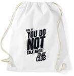 printfashion Fight Club: Rule One - Sportzsák, Tornazsák - Fehér (2887078)