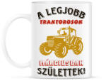 printfashion Traktoros szülinapja március - Bögre - Fehér (5750554)