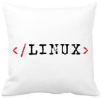 printfashion Linux parancssor - Párnahuzat, Díszpárnahuzat - Fehér (3530409)