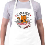 printfashion Rar-men - Kötény - Fehér (13362256)