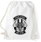 printfashion Rock and roll - Sportzsák, Tornazsák - Fehér (16731209)