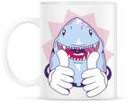 printfashion Cápa - Bögre - Fehér (11839017)