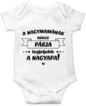 printfashion A nagymamának nincs párja - Fekete - Baba Body - Fehér (7062621)