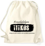 printfashion A munkahelyem titkos, még én sem tudom pontosan mit csinálok - Sportzsák, Tornazsák - Natúr (16541696)