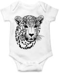printfashion Leopárd - Baba Body - Fehér (4575431)