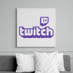 printfashion Twitch - Vászonkép - Fehér (6629717)