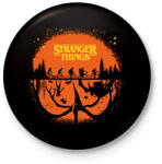 printfashion Stranger halloween - Kitűző, hűtőmágnes - Fekete (14535568)