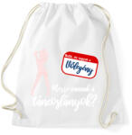 printfashion Merre vannak a táncoslányok? - Sportzsák, Tornazsák - Fehér (6315296)