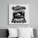 printfashion Vihar után - Vászonkép - Fehér (6620748)