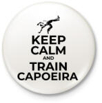 printfashion TRAIN CAPOEIRA - Kitűző, hűtőmágnes - Fehér (11529252)