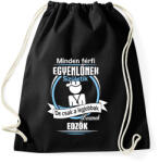 printfashion Legjobbak lesznek edzők - Sportzsák, Tornazsák - Fekete (1972205)