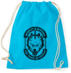printfashion Télen a farkasok a legjobb ragadozók - Sportzsák, Tornazsák - Surf blue (205950)