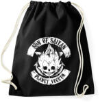 printfashion Planet Vegeta - Son of Saiyan - Sportzsák, Tornazsák - Fekete (1107310)