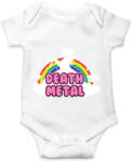 printfashion Death Metal unikornis - Baba Body - Fehér (1330753)