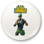 printfashion Garrison Fortnite - Kitűző, hűtőmágnes - Fehér (3088120)