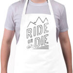printfashion Ride or Die - Kötény - Fehér (4901487)