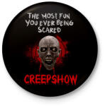 printfashion creepshow - Kitűző, hűtőmágnes - Fekete (3100819)