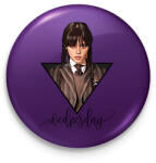 printfashion Wednesday - Kitűző, hűtőmágnes - Lila (11555193)