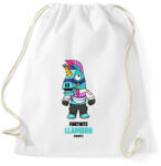 printfashion Llambro - Fortnite Season 6 - Sportzsák, Tornazsák - Fehér (5357751)
