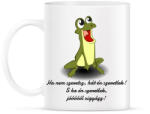 printfashion Vuk béka - Ha nem szeretsz, hát én szeretlek! S ha én szeretlek, jóóóóól vigyázz! - Bögre - Fehér (4332913)