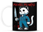 printfashion Michael MEOWers - Bögre - Fekete (16809502)