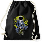 printfashion Bike To The Moon - Sportzsák, Tornazsák - Fekete (808372)