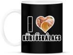printfashion I Love Kürtőskalács - Bögre - Fekete (16365041)