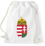 printfashion Magyar címer - Sportzsák, Tornazsák - Fehér (7351174)