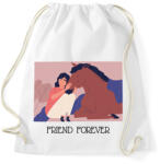 printfashion Friend forever - Lovas minta - Sportzsák, Tornazsák - Fehér (6327352)