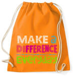 printfashion Mindennapok - Sportzsák, Tornazsák - Narancssárga (362245)
