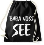 printfashion BABA VOSS - Sportzsák, Tornazsák - Fekete (9969269)