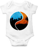 printfashion Jingjang city and beach - Baba Body - Fehér (5244950)