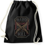 printfashion Kemény gyilkos - Sportzsák, Tornazsák - Fekete (48424)