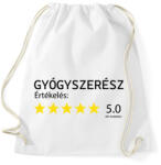 printfashion Gyógyszerész értékelés - Sportzsák, Tornazsák - Fehér (7299196)