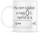 printfashion Nagy Ő - Bögre - Fehér (941307)