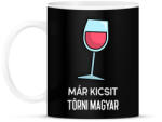printfashion KICSIT TÖRNI MAGYAR - Bögre - Fekete (10768225)