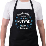 printfashion A kutyák az én barátaim - Kutyakozmetikus (fehér) - Kötény - Fekete (7250863)