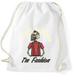 printfashion Hipster 02 - I dont no fashion - Sportzsák, Tornazsák - Fehér (4922816)