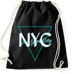 printfashion New York City - Sportzsák, Tornazsák - Fekete (4389144)