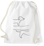 printfashion végtelen tacsi fekete - Sportzsák, Tornazsák - Fehér (15504650)