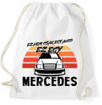 printfashion Ez nem csak egy autó ez egy MERCEDES - Sportzsák, Tornazsák - Fehér (16462121)