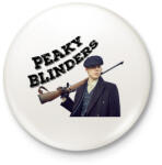 printfashion Peaky Blinders - Kitűző, hűtőmágnes - Fehér (3088805)