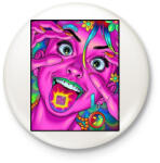 printfashion A szem a lélek tükre. - Kitűző, hűtőmágnes - Fehér (3088528)