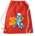 printfashion Hasta la vista baby! - Sportzsák, Tornazsák - Piros (426341)