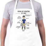 printfashion Lovas azonosítás - Kötény - Fehér (12721181)