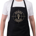 printfashion Gomba vadász gombász ajándék - Kötény - Fekete (11613737)
