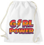printfashion Girl power - Sportzsák, Tornazsák - Fehér (12633609)