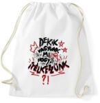 printfashion De kik vagyunk mi, hogy ítélkezzünk? - Sportzsák, Tornazsák - Fehér (16794742)