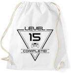 printfashion level-complete-15-black - Sportzsák, Tornazsák - Fehér (1078055)